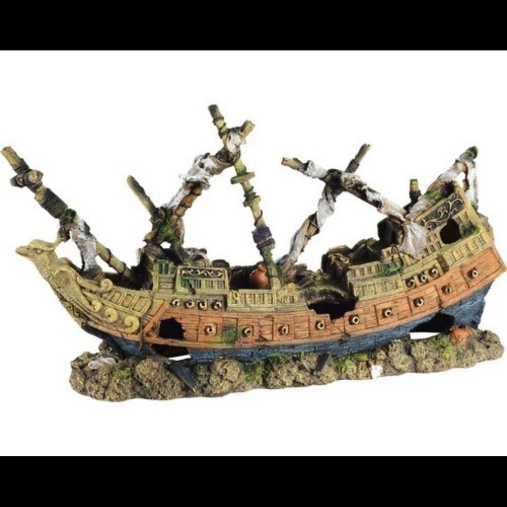 Nautical Shipwreck Art Sculpture